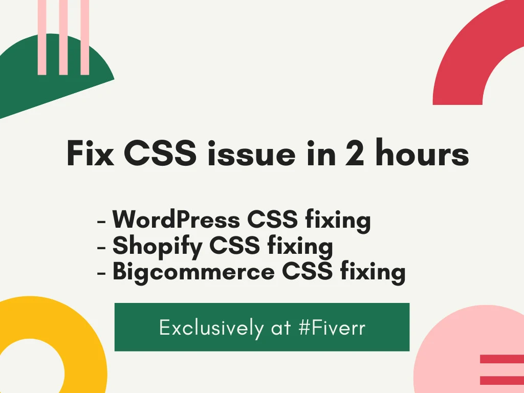 Fiverr wordpress css