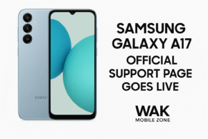 Samsung Galaxy A17 Launch - Wak Mobile Zone