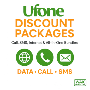 ufone discount packages - wak mobile zone